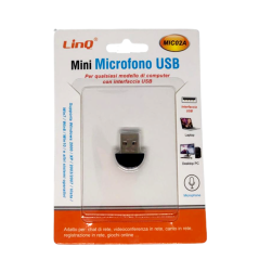 Mini Microphone USB LinQ MIC02A | Smarty Paris 18e